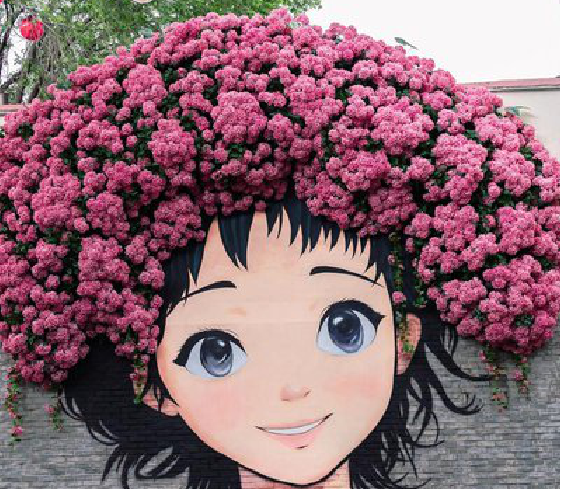 东阳墙体彩绘-网红墙打卡