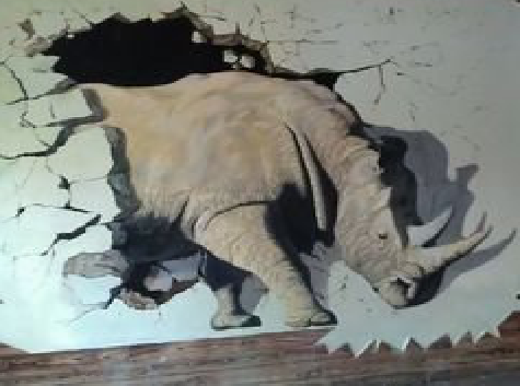 东阳在墙绘中，如何绘制3D效果？