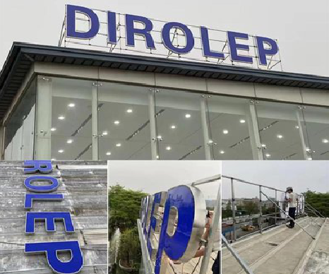 东阳楼顶发光字安装的注意事项。